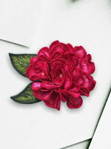 Hydrangea flower FSL machine embroidery design Digital embroidery pattern Free standing lace flower file 3D embroidery Hydrangea 3D $9.24