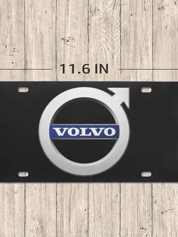 Volvo License Plate $36.00