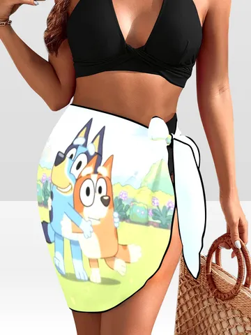 Bluey and Bingo Beach Sarong Wrap $29.97
