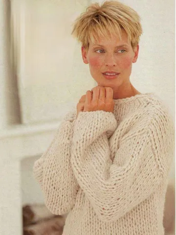 Sweater pattern, polo pattern, slash neck slip over knitting pattern, women set, sweater, top, pullover instant download $6.68