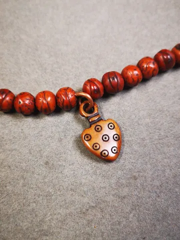 Yak Bone Carved Mantra Dot Mala Pendant,Bead Counter Clip, Prayer Bead Accessories,Gandhanra Tibetan Amulet $25.99