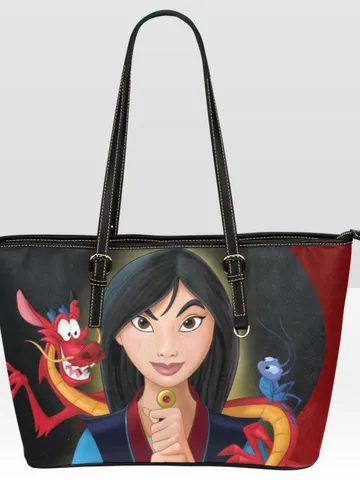 Mulan Leather Tote Bag $60.00