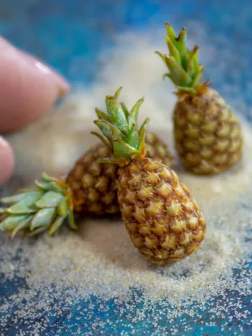 TUTORIAL Miniature polymer clay pineapple $11.00