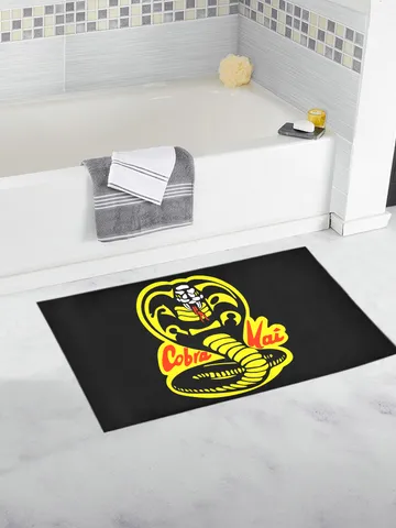 Cobra Kai Bath Mat, Bath Rug $45.00