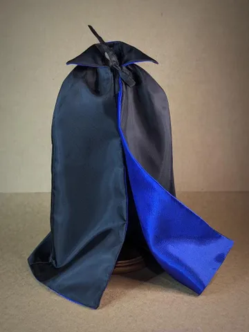 Two-sided black & blue Halloween Vampire cape for 13 inches fashion dolls $28.00