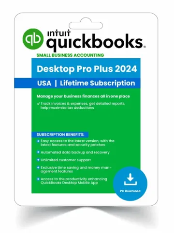 QuickBooks Desktop Pro Plus 2024 Lifetime Activation