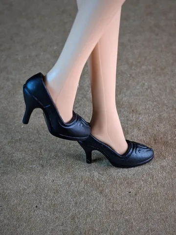 Black High Heel Shoes for 1/6 scale female dolls $12.00