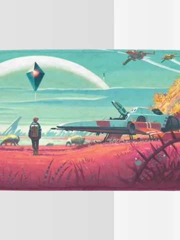 No Man's Sky Blanket Lightweight Soft Microfiber Fleece $54.00