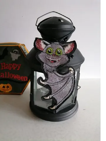 Machine Embroidery Design Flying vampire cat toy(design and master class) $5.00