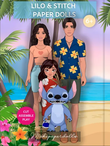 Lilo & Stitch Paper Dolls