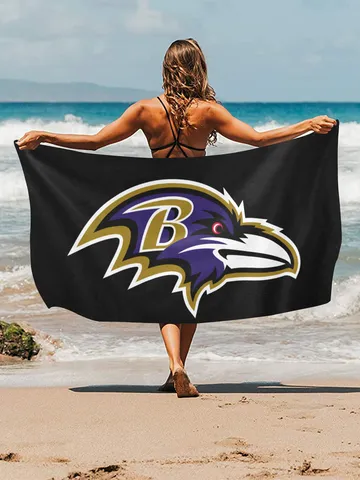 Baltimore Ravens Beach Towel $45.00