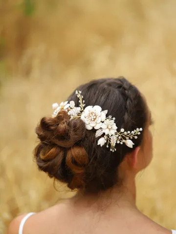 Boho Wedding Hair Comb $222.00