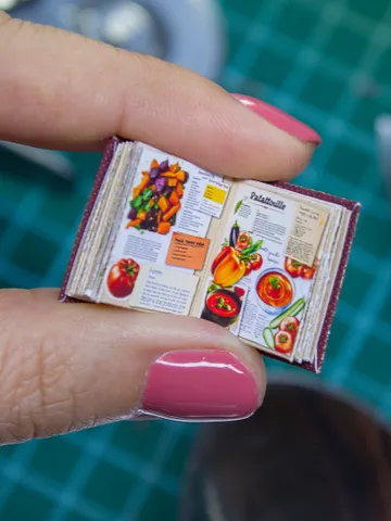 TEMPLATE Miniature recipe book $3.50