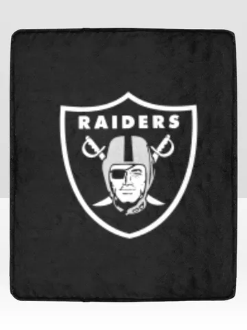 Raiders Blanket Lightweight Soft Microfiber Fleece $48.00