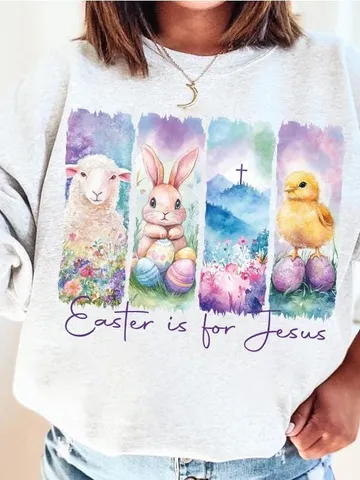Easter is for Jesus PNG, Retro Easter Png, Matthew 28:6 Christian Easter png, Easter Jesus png, Bible Verse Png, Easter Brushstroke, Bunny $3.62