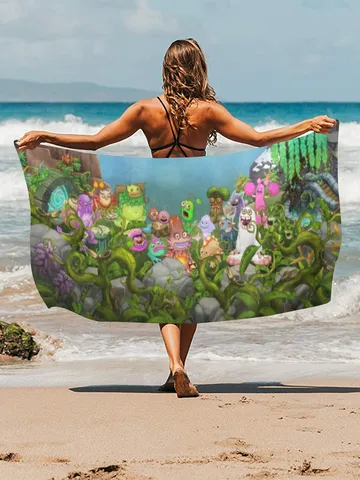My Singing Monsters Beach Towel $45.00