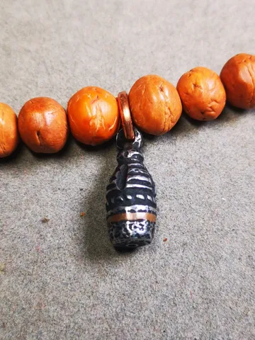 Gandhanra Handmade Tibetan Mala Pendant,Mini Stupa Amulet for Prayer Beads,Bag Hanging,0.75" × 0.47" $25.99