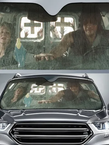 Walking Dead Daryl Dixon Car Sunshade $48.00