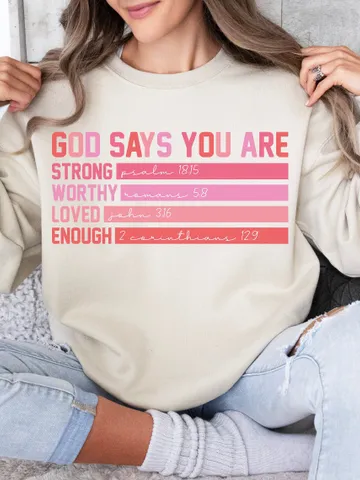 God says you are Valentine png, Jesus valentine png, valentine doodle png, christian valentine png, valentine bible verse png, valentine png $4.84
