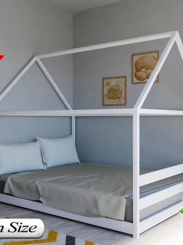 DIY Queen Bed Plan, PDF Guide $14.95