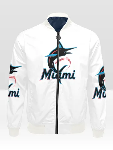 Miami Marlins Bomber Jacket $79.97