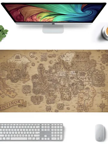 OSRS map of Gielinor Gaming Mousepad $42.00