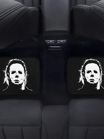 Michael Myers Back Car Floor Mats Set of 2 $54.00