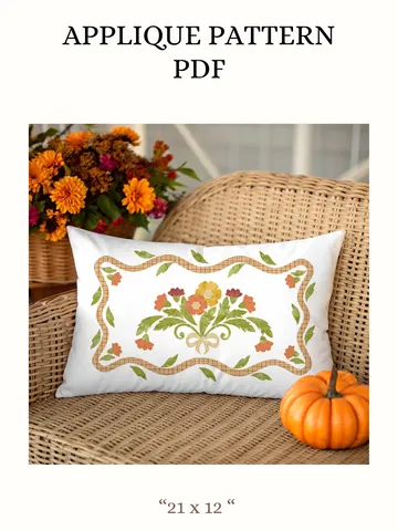 Pattern PDF "Autumn Bouquet" $11.00