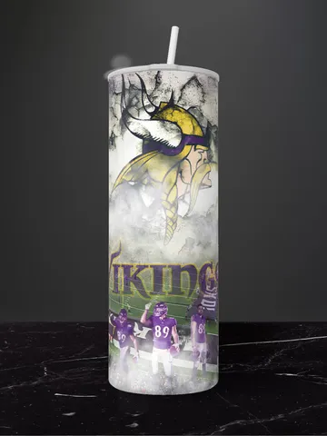 American Football 20 oz Skinny Tumbler Sublimation Design, Instant Digital Download PNG $9.90