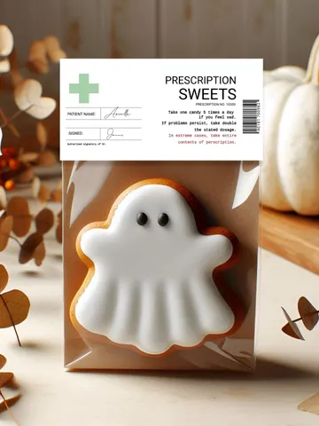 Personalized Prescription candy label; Editable & Printable fun novelty gift Birthday, Christmas, gift for her; instant download $9.42