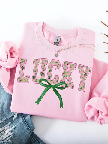 Digital Png File Lucky Shamrock Clover St. Patty's St. Patrick's Day Irish Printable Sublimation Dtg Dtf Design INSTANT DOWNLOAD $4.46