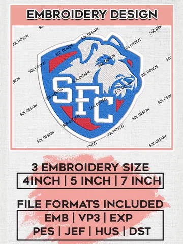 St. Francis Brooklyn Terriers Logo Machine Embroidery Design, NCAA SFC Brooklyn Terriers Embroidery Design Design files, NCAA Embroidery Designs, NCAA Machine Embroidery Designs, Digital Download $6.99