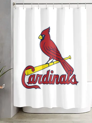St. Louis Cardinals Shower Curtain $48.00