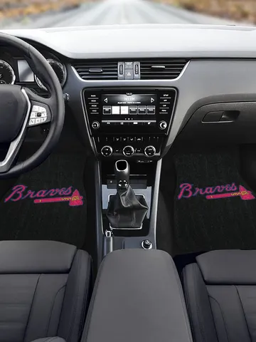 Atlanta Braves Front Car Floor Mats Set of 2 $69.97