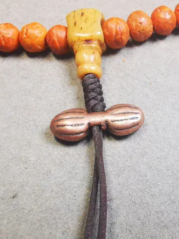 Gandhanra Handmade Tibetan Amulet,Vajra Pendant for Mala,Bag Hanging,Prayer Bead Accessories,0.87" × 0.35" $9.99