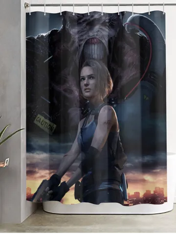 Resident Evil Remake Shower Curtain $48.00