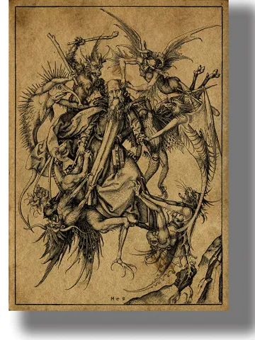The Temptation of Saint Anthony. $21.00