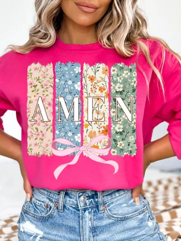 Amen Coquette Bow PNG, Christian Easter PNG, Amen Varsity Png, Floral Spring Png, Jesus Easter Png, Bible Verse Png, Happy Easter Png $3.62
