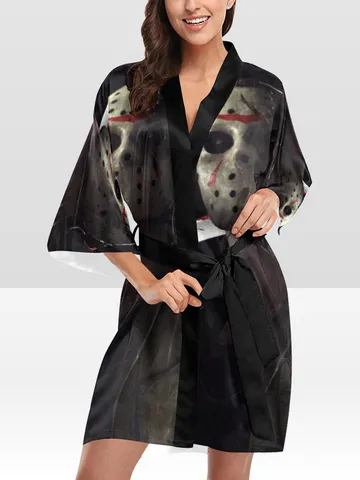 Jason Friday the 13th Kimono Robe $89.97