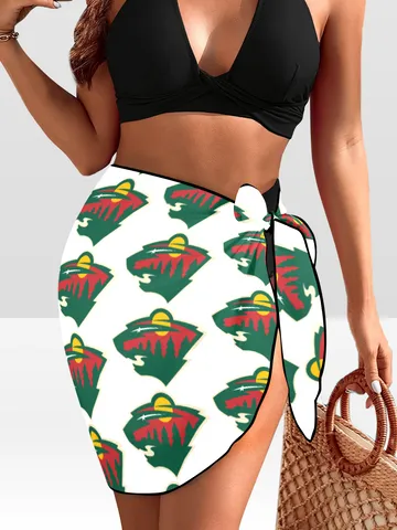 Minnesota Wild Beach Sarong Wrap $29.97