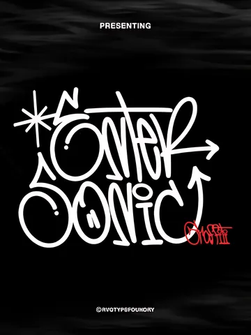 Enter Sonic Graffiti Font $0.00