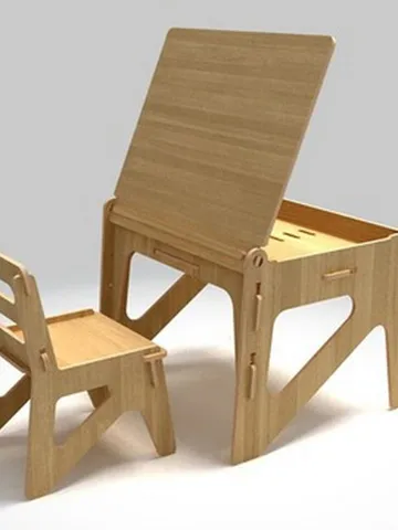Digital Template Cnc Router Files Cnc Table and Chair Files for Wood Laser Cut Pattern $6.50