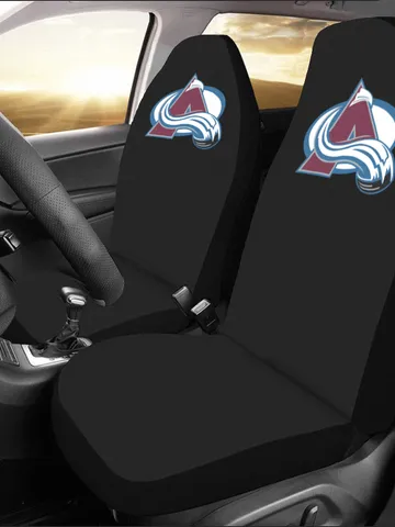 Colorado Avalanche Car Seat Covers Set of 2 Universal Size $69.97