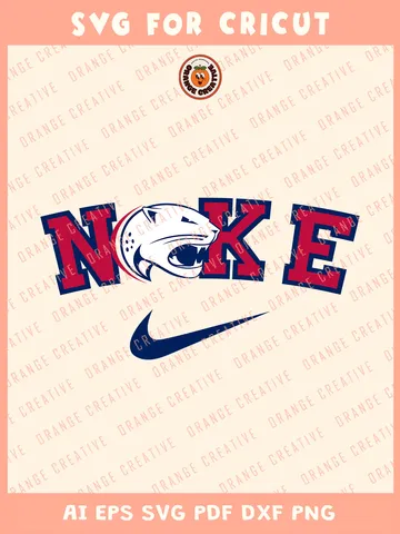 Ni.kee South Alabama Jaguars Svg, NCAA College Football Team Svg, NCAA South Alabama Team SVG for cricut, NCAA Team Shirt For Fan, Svg Files for Cricut, Png, Dxf, Digital Download