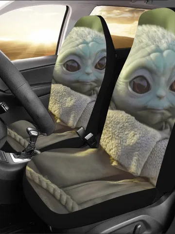 Baby Yoda The Mandalorian Car Seat Covers Set of 2 Universal Size $69.97