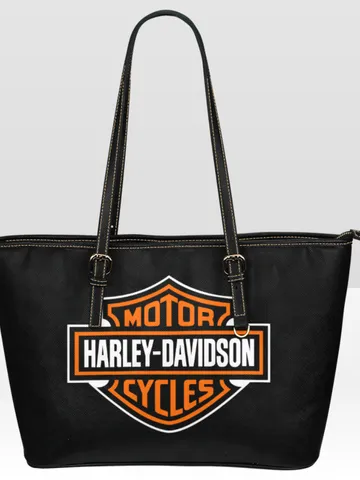 Harley Davidson Leather Tote Bag $60.00