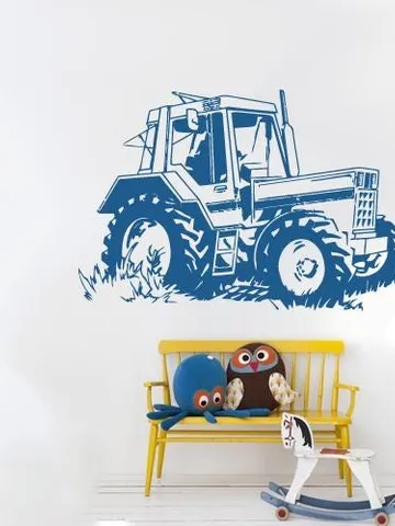 Tractor Wall decal Farm decor Sticker z2649 $23.99