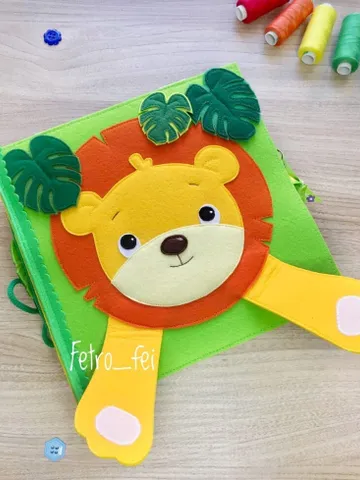 Animals Quiet book Pattern PDF, Felt book pattern, Soft montessori book template, Quiet book sewing ideas for baby 1, 2, 3 year old $19.48