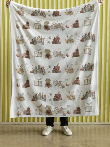 Wizarding World Baby Blanket; Magic School Baby Minky Blanket Owl Key Magic World Custom Wizard Blanket Gift for Baby Minky Blanket WBB12 $61.69