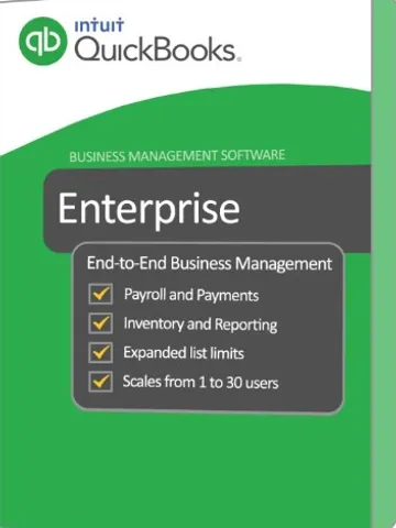 Intuit QuickBooks Desktop Enterprise 2019 Solutions Life Time Activation Key -5 User